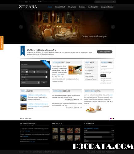 Joomla ZooTemplate
