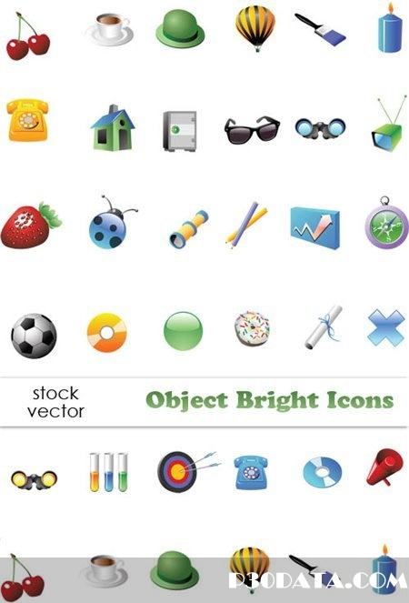 Vectors - Object Bright Icons
