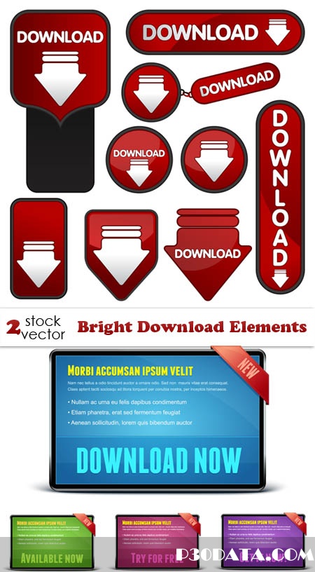 Vectors - Bright Download Elements