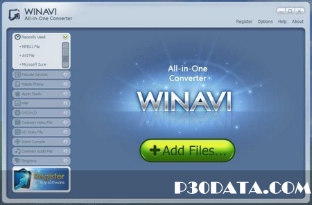 مبدل صوتی و تصویری WinAVI All In One Converter v1.6.3.4360-x32/x64
