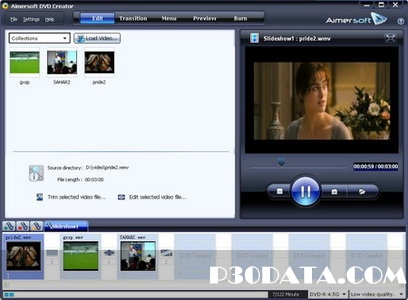 نرم افزار تبدیل و رایت دی وی دی Aimersoft DVD Creator 2.6.2.18