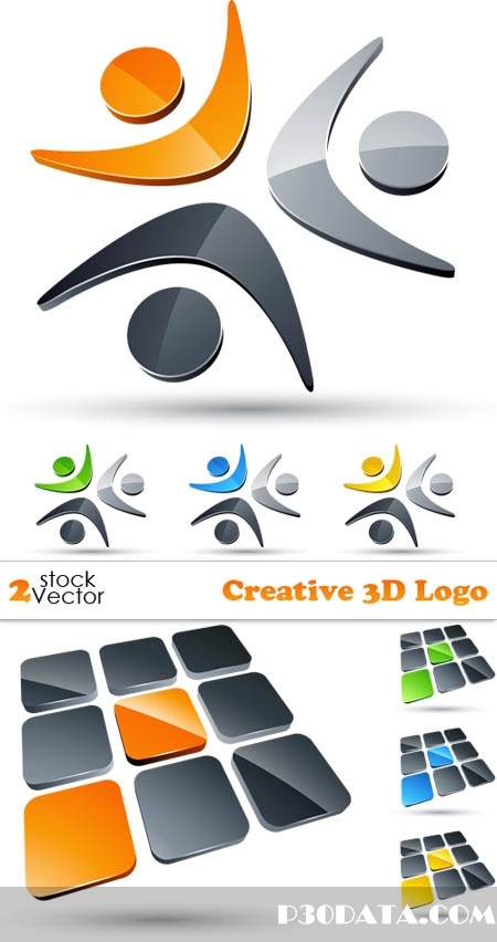 Vectors - Creative 3D Logo
