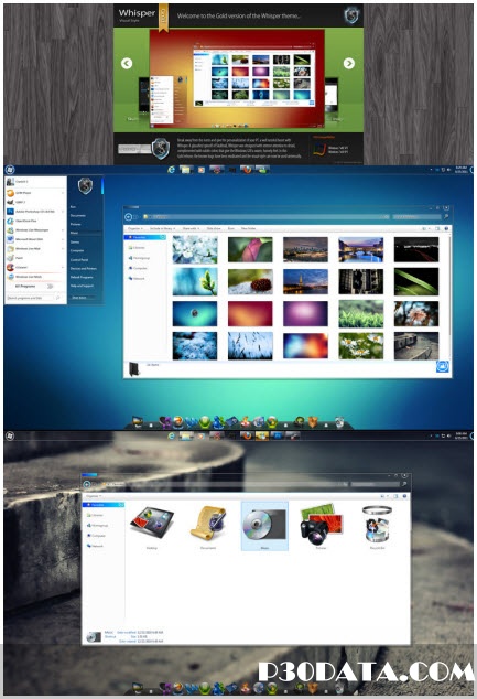 Whisper Theme For Windows 7