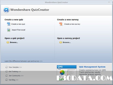طراحی آزمون های آنلاین توسط Wondershare QuizCreator 4.5.0.13
