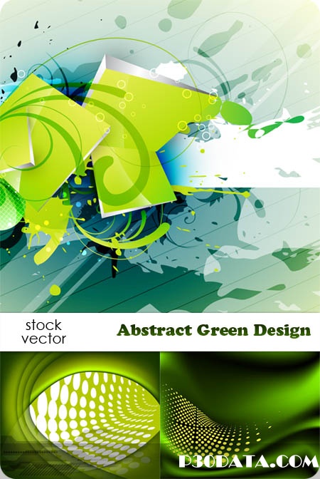 Vectors - Abstract Green Design
