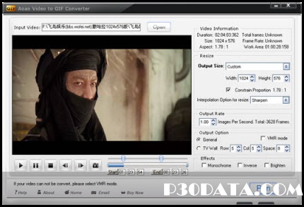 Portable Aoao Video to GIF Converter 3.1