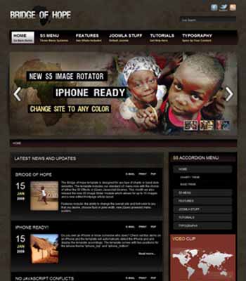 Shape5 - Bridge of Hope Joomla Template