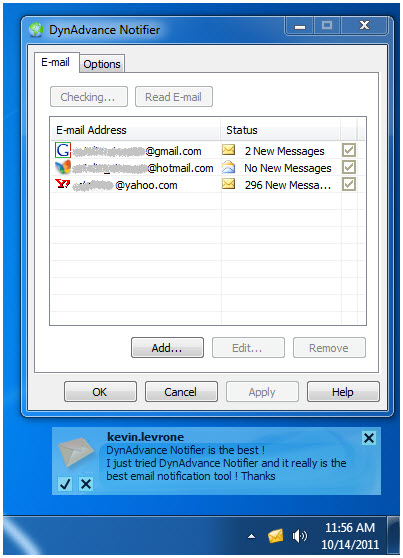 DynAdvance Notifier v1.4.510 Portable