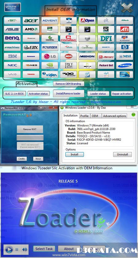Windows 7 Activators Collection