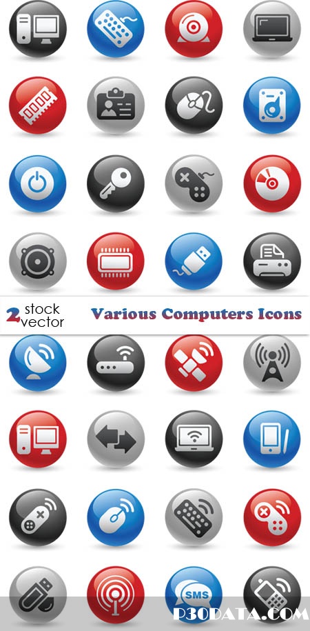 Vectors - Various Computers Icons
