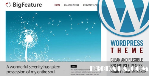 ThemeForest - BigFeature v1.4.2 for Wordpress 3.x
