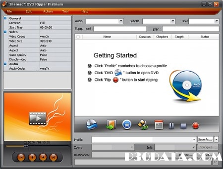 دانلود نرم افزار 3herosoft DVD Ripper Platinum 3.9.2.0314