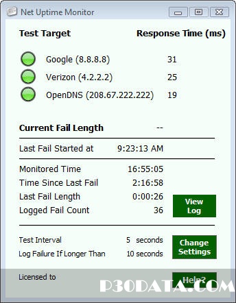 Net Uptime Monitor 1.2.0.0